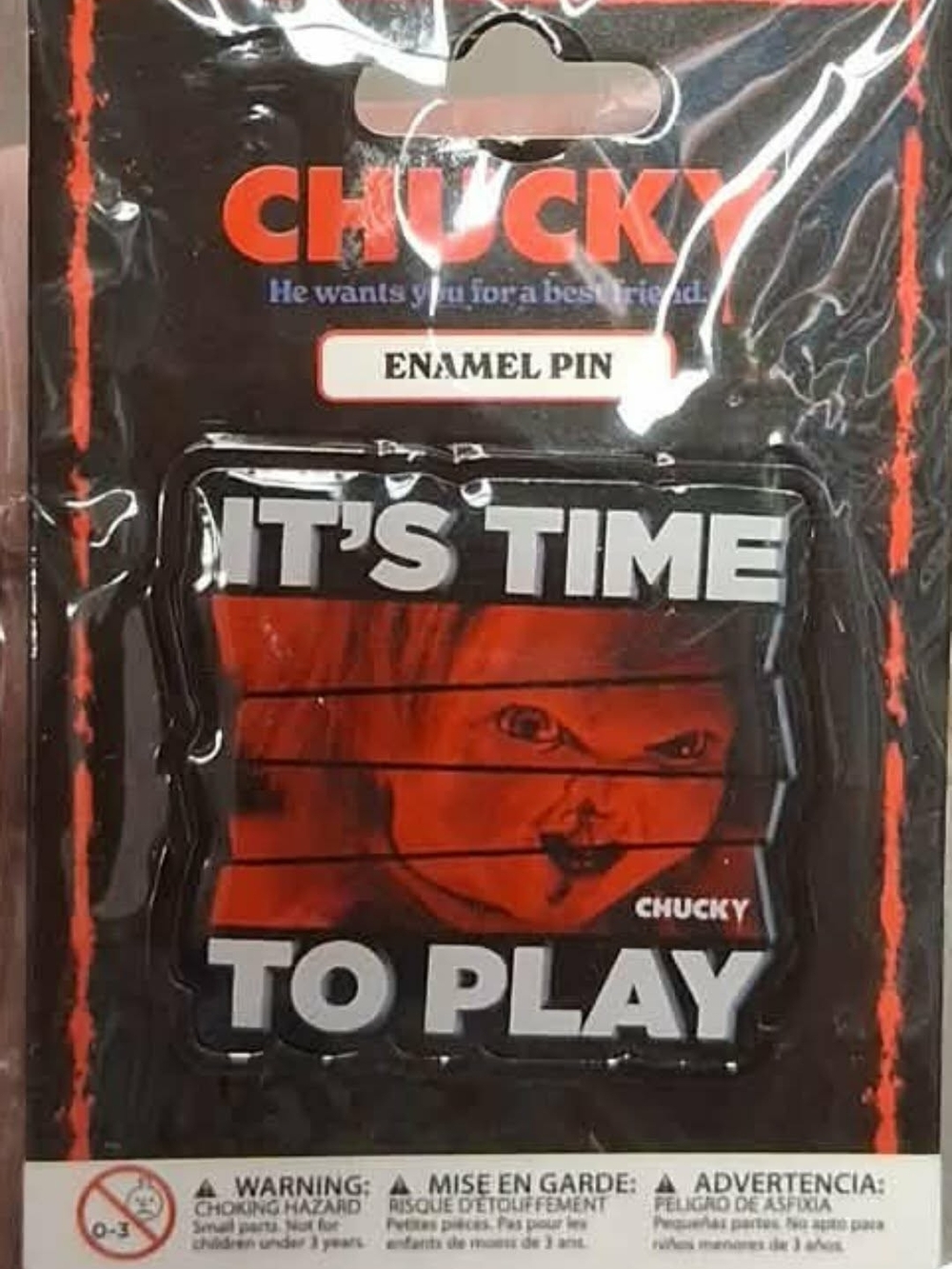 New Chucky Pin